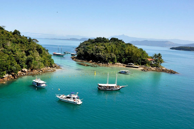 Cruzeiros que passam por Ilha Grande